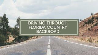 Driving Florida backroads