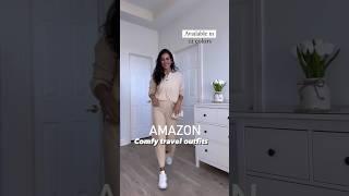 COMFY TRAVEL OUTFITS | Doranellys Patton #travel #shorts #amazonfinds #falloutfits #fashion  #fyp