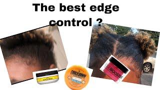 The best affordable edge control for type 4 natural hair |C.Janeè|