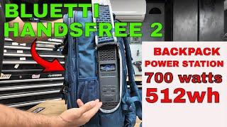 Bluetti HandsFree 2 the Ultimate Backpack Power Station in 2024