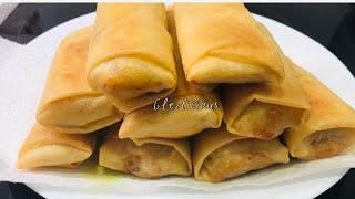 Try this! BANANA w/ MEAT TURON authentic turon recipe by Glezl #pangnegosyo #foodie #ideas