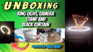 my new camera stand and ring light// very excited unboxing @mr_sachin_vlogs.78