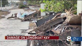 Longboat key residents return home for the first time since Helene