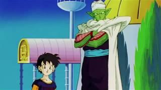 Piccolo tells Videl about Mr  Satan's heroism [DBZ Kai Eng Dub]