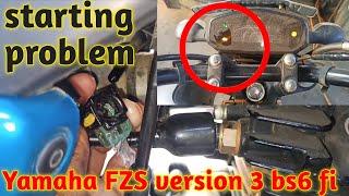 Yamaha FZ s version 3 bs6 starting