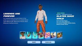 The FREE Juice Wrld Bundle Has An EXCLUSIVE Fortnite Reward!  (LIMITED-TIME Rewards)