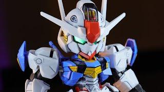 CHIBI WITCH FROM MERCURY! | SD EX Standard Gundam Aerial Review