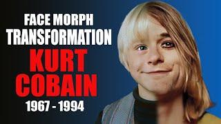 Kurt Cobain  - Transformation (Face Morph Evolution 1967 - 1994)