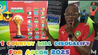 Latest Update One Country May Disqualify From AFCON 2025 And More Details You Need To Know