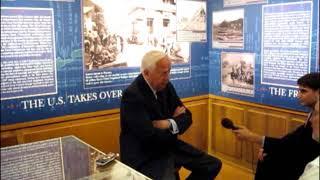 David McCullough press conference at the Linda Hall Library