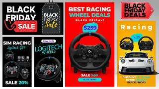 Best Racing Wheel Black Friday Deal 2024: Top 3 Logitech Sim Racing Wheel Deals You Can’t Miss!