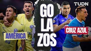 GOLES Y GOLAZOS del Clásico Joven  Cruz Azul vs América | TUDN