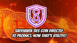 Safehaven(SHA) ties coin directly to company's main product! Now that's Utility!