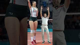 Super Tall Woman Volleyball Player Dances Her Way to VIRAL Fame || Very Tall Girl