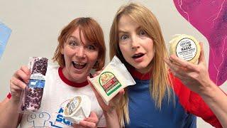 Reviewing Every Trader Joe's Cheese w/ Stevie Wynne Levine (Unedited) | Sporked