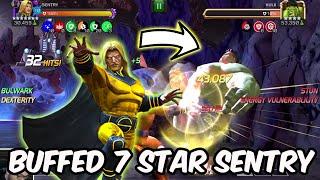 Buffed 7 Star Sentry Gameplay - THE POWER OF 1 MILLION SUNS (COPE) - Marvel Contest of Champions