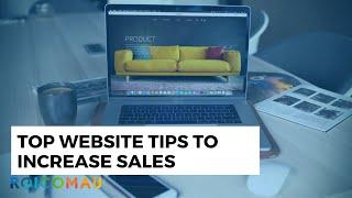 Top website tips to increase sales