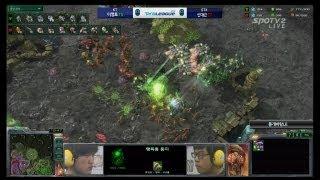 스타크래프트2 프로리그 [07.21] 이영호(KT)vs신대근(STX)1세트 / 돌개바람-SPL,Starcraft2,esportstv