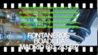 Fontaneros Boadilla TLF. 693-243-597 BARATOS