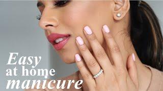 My AT HOME MANICURE Routine! | Nailpolish that lasts!