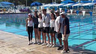 Clearwater Olympic champion Bobby Finke returns home