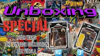 Unboxing / Inboxing Star Wars The Vintage Collection  The Mandalorian Paz Vizsla