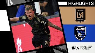 Los Angeles Football Club vs. San Jose Earthquakes | LAFC 6-Goal Barrage | Full Match Highlights