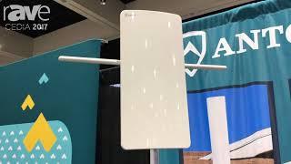 CEDIA 2017: Antop Antenna Showcases AT-400BV Flat Pannel SmartPass Amplified HDTV Antenna