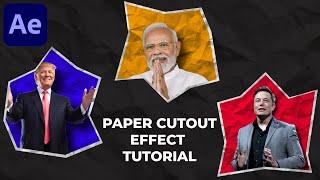 Documentary Style Paper Texture Effects After Effects - After Effects Tutorial | No Plugins