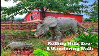 Rolling Hills Zoo and Dinosaurs! – Salina, KS: Wandering Walks of Wonder Slow TV Walking Tour 4K