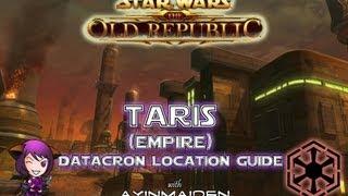 SWTOR - Taris (Empire) Datacron Location Guide