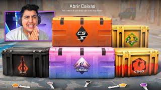 foi caro? Sim, mas dessa vez... Abri TODAS AS CAIXAS JÁ LANÇADAS na HISTÓRIA do CS:GO / CS 2