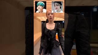 BLACKPINK Choosing their favourite BTS Member [no hate plz] #blackpink #bts #shorts