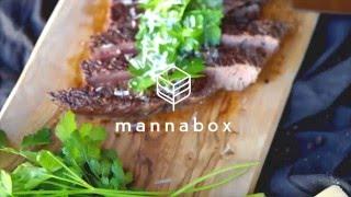 MANNA RECIPE |  Grilled Steak with Parsley-Parmesan Salad [만나박스]