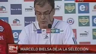 Emocionado Bielsa se despide de Chile [Conferencia Completa]