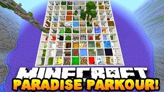 Minecraft PARADISE PARKOUR! (Over 100 Stages & Hour Long Parkour Map!) w/PrestonPlayz & MrWoofless