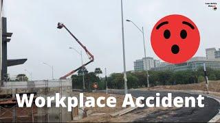 Always wear safety harness whenever you work at height | workplace accident | MEWP | Life saving PPE