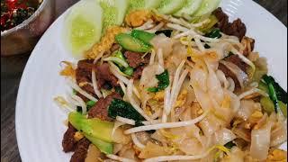 泰式炒粿条做法（炒面）| Thai Pad See Ew recipe ( stir fry Kway Teow )