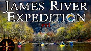 Kayak Camping on the Upper James River - pt 1