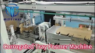 Tray Erector High Speed Corrugated Box Folding Machine#machine #packagingmachine