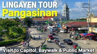 Philippines - LINGAYEN PANGASINAN TOUR | Walk to Baywalk, Capitol & Food Market
