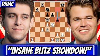 GOAT Magnus Carlsen SHOCKS Daniel Naroditsky w/ ULTRA-RARE Scandinavian Defense!