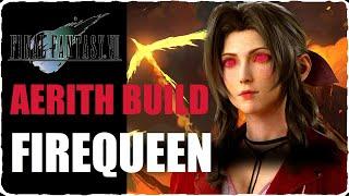 FF7 Rebirth Aerith Build Firequeen OP Elementar Schaden und unendlich MP Guide