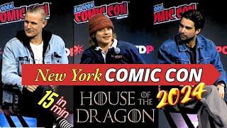 MATT SMITH, FABIAN FRANKEL,TOM GLYNN-CARNEY: New York ComicCon 2024 #houseofthedragon #hotd