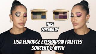 NEW LISA ELDRIDGE EYESHADOW PALETTES REVIEW! | Sorcery & Myth