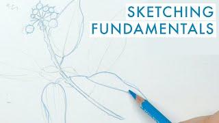 How to start a sketch with different drawing methods   Sketching Fundamentals lesson