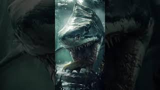 Markhor vs Shark #entertainment #fusion #shorts