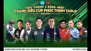 Trần Văn Ngân vs Trần Đức Minh | BÁN KẾT | Giải Billiards 3C Siêu Cúp Phúc Thịnh II - 2024