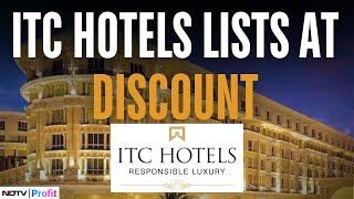 ITC Hotels Lists At ₹180 On NSE | ITC Hotels Share News