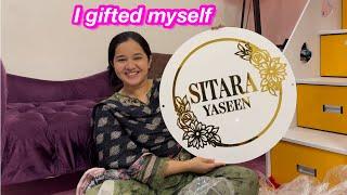 I gifted myself | Sitara yaseen new vlog